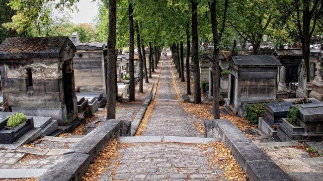 Le cimetière du Père Lachaise: