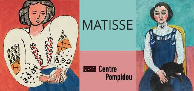 Exposition MATISSE au Musée Georges Pompidou Exposition MATISSE au Musée Georges Pompidou